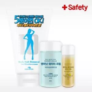 하우스닥터 텐미닛 세이프티 제모 패키지셀프왁싱 크림 브라질리언왁싱 남자