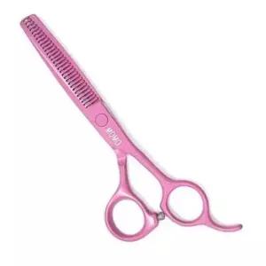 [반려] 1P 틴닝가위 숱가위 핑크 반려견 셀프미용 강아지
