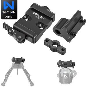 [호환품]웨일란 AR40 아르카-스위스 바이포드 호환 어댑터 레버 릴리스 클램프 아르카 퀵 키트 (아틀라스 &