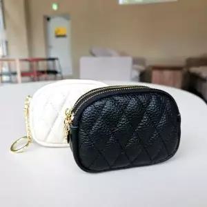 WL 소가죽 여성 가방 예쁜 미니 동전지갑 파우치 손가방