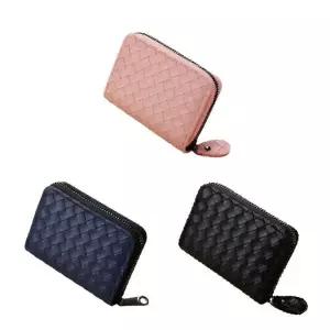 WL (별별창고)G 격자 지퍼 반지갑 여성 여자 지갑