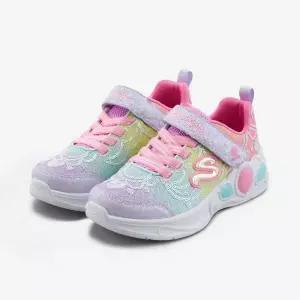 [백화점상품] 스케쳐스 키즈 운동화 여아 라이팅 프린세스 위시스 슈즈