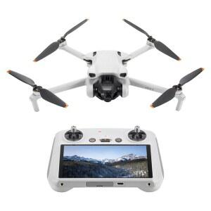 DJI 미니 3 (DJI RC), 4K, 38분 비행 시간, 최대 32800피트(10km) 비디오 전송, 수직 촬영, GPS 오토 리턴 통합 카메라 포함 경량 3배 기계 짐벌 드론