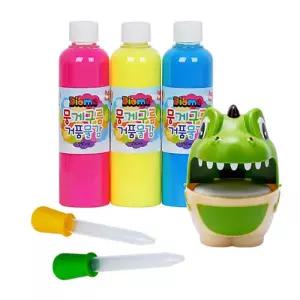 아이물감 아기물감놀이 컬러버블 거품 목욕놀이 그린