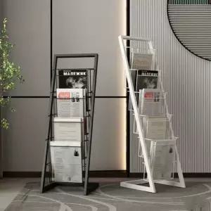 잡지꽂이 선반 수납 거치대 꽂이 책꽂이 진열대 홍보물