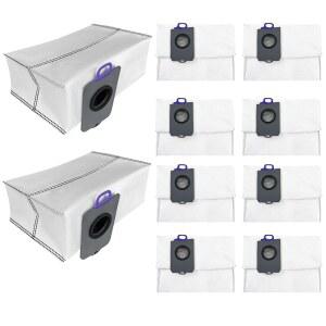 [미국배송] 나르왈 프레오 Z 울트라 Z10과 호환되는 10팩 진공백 Z10 로봇 청소기용 특수 교체 먼지 봉투