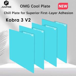 [호환품]Juupine OMG 호환 Glacier for Anycubic Kobra 3 V2 빌드 플레이트 업그레이드 쿨 PLA PETG 우수한