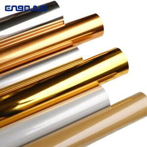 PVC 닦았 골드 벽 종이 거울 방수 알루미늄 호일 스티커 실버 자체 접착 벽지 Diy 가구 혁신 필름