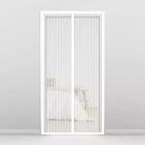 [SBD] 화이트 방충망 현관 자석 문 모기장 90x210cm
