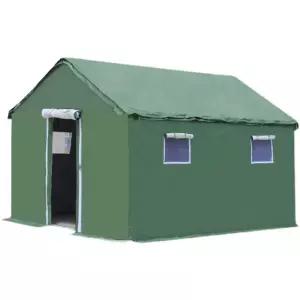 조립식 창고 농막 비닐하우스 야외 방한 농업용 간이 텐트 원예