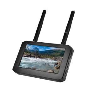 FPV 카메라용 FPV 모니터 - 5.8Ghz 4.3인치 FPV 디스플레이 화면, DVR 40CH 수신기 800x480 IPS 디스플레이 내장 배터리, RC 취미용 FPV 드론 자동차 FPV VTX 고글용