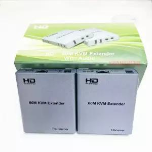 HDMI무선송수신기 HDMI 60M USB KVM CAT5e Cat6 RJ45 이더넷 케이블 오디오 비디오 1080P 송신기 수신기 신
