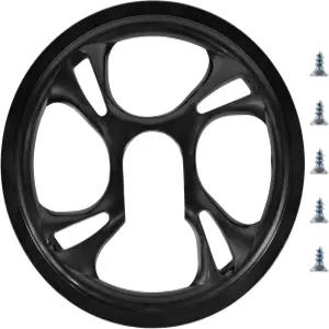 킹브라 자전거 체인 가드 프로텍터 48T 4홀 플라스틱 스프로켓 보호 커버 산악 로드 바이크용 나사 4개가