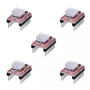 KEAcvise 5팩 A4988 스테퍼 모터 드라이버 - 3D 프린터(렙랩 멘델/헉슬리) CNC 머신 로보틱스 아두이노