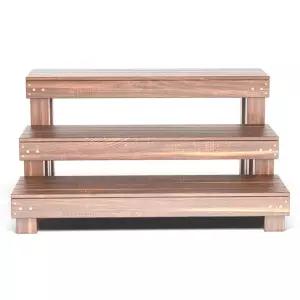 원목화분받침대 방부목 선반 다이 야외 진열대 식물 발판