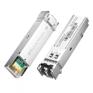 케이블 매터즈 2팩 1000BASE-SX SFP to LC 멀티모드 1G 파이버 트랜시버 모듈 1.25G 800nm MMP 시스코