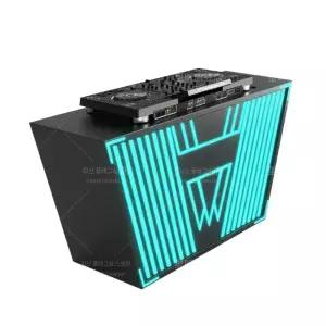 디제잉 스탠드 장비 박스 부스 공연 클럽 파티 콘솔