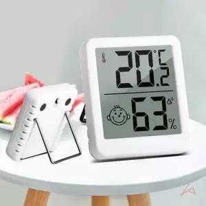 온습도계자석 디지털온도계 자석 스탠드 벽걸이 온습도계