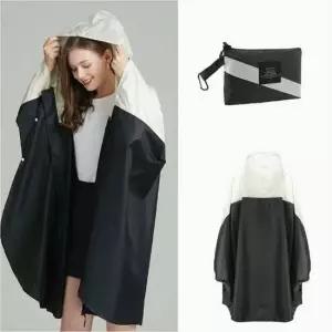 레인코트 케이프형 남녀공용 방수 우의 라이더 자전거