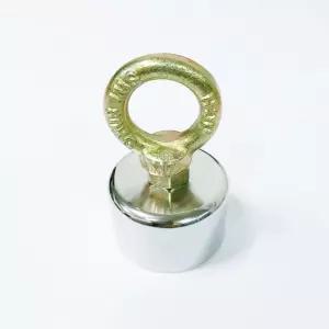 자석홀더,고리자석,손잡이자석 40파이25T M8(아이볼트 포함)