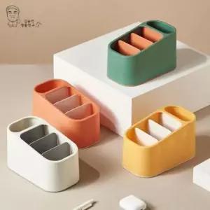 [JED] 수납 정리 거치 보관 케이스 리모컨 꽂이 멀티