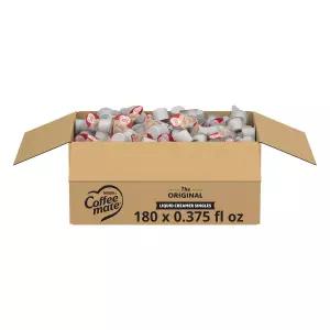 네슬레 커피 메이트 크리머 오리지널 리퀴드 싱글 무유 냉장 0.375온스 통 180팩