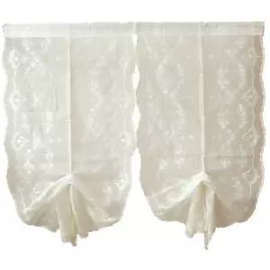 바란스 커튼 현관 가림막 패브릭 가리개 노렌 주방 커텐 레이스 천 거실 붙이는 방문 엔틱