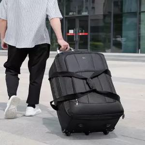 방수 캐리어 이사 달린 이동식 바퀴 확장형 여행용 접이식 짐 생활방수 여행가방 가방