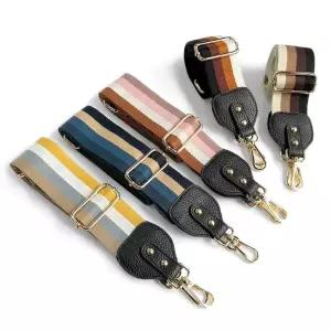 스트라이프 웨빙 스트랩 가방 크로스백 포인트 패브릭 가방끈 가방스트랩