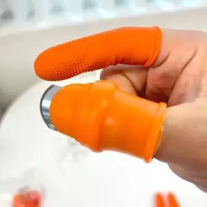 [RIZPICK]마늘까기 채소손질 엄지칼 고추수확 골무칼