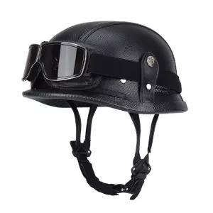 스쿠터 반모헬멧 클래식 모자 스냅백레트로 빅사이즈HJC