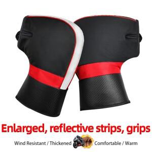 바이크 오토바이 핸들바 커버 전동 스쿠터 장갑  PU