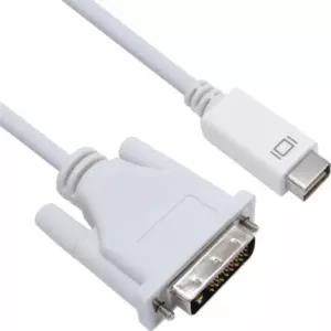 Mini DVI to DVI 케이블 2m (White)