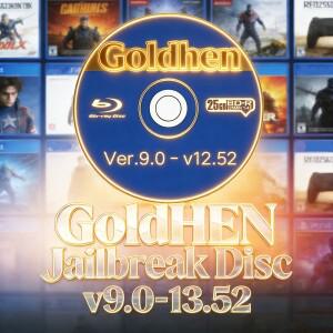 [호환품]골드HEN PS4 탈옥 디스크 V12.52 신버전 CD 1클릭 부팅 도구 FW 9.0 13.52 지원 홈브루 백업 로더