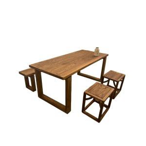 가정용 대판 식탁 뫼비안 작업대 바 원목 컴퓨터 책상 서재용 롱 테이블