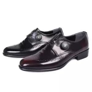 구두 트렌드 남성 다이얼 슈즈 발편한 정장화 신발