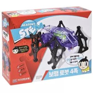 아카데미 과학 보행 로봇 4족 작동 완구 어린이 날 조카 생일 장난감 선물