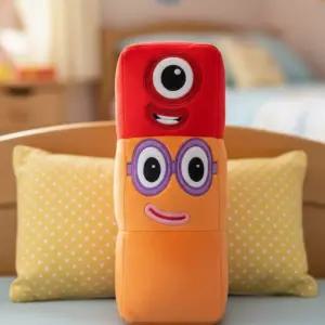 해민 넘버블럭스 일이 바디필로우 쿠션 애착인형 숫자캐릭터 대형 필로우 배게 44cm