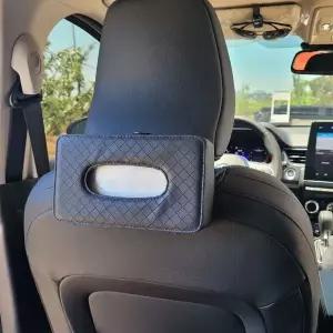 [하프클럽/알티피아]차량용 핸드타올케이스 사각 헤드레스트 화장지 걸이