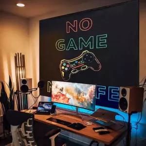 패브릭포스터 방꾸미기 피시방 인테리어 그림 포스터L