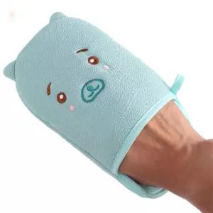 육프로컬렉션 샤워장갑 스카이 장갑형때타올