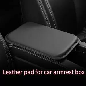자동차 팔걸이 쿠션 커버 가죽 콘솔 박스 액세서리 시트 센터 패드