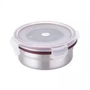 은플 스텐락 밀폐용기 스텐반찬통 원형 반찬통 스텐