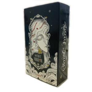 시크릿 미러 타로 카드 점술 갑판 영문 비전 에디션 파티용 게임 80 덱 10x6.3cm