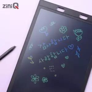 [문구/오피스] 지니큐 12인치 컬러글씨 전자노트 전자보드 전자칠판