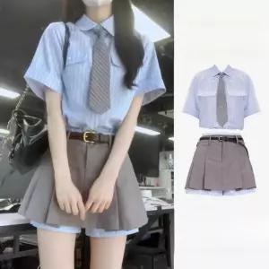 튬 교복 컨셉 대만교복 의상 세트 프레 감성