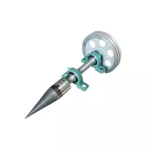 스크류 유압 도끼 공구 통 기계 망치 패는 절단기 장작 목재 나무 땔깜 비트