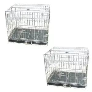 [반려] 배변판 사각 2P 반려견 철장 고급 강아지 울타리 중형