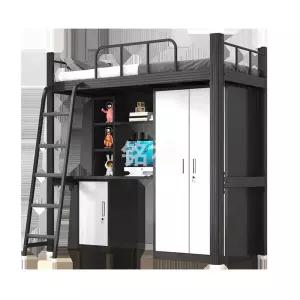 두꺼운 이층철침대 조립 세트 서랍 공간활용 프레임