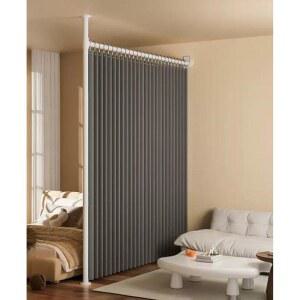 무타공 문발 칸막이 침실 거실 현관 에어컨 가림막 파티션 커튼